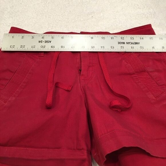6 M Lee just below the waist 6M rust colored shorts - Picture 6 of 6